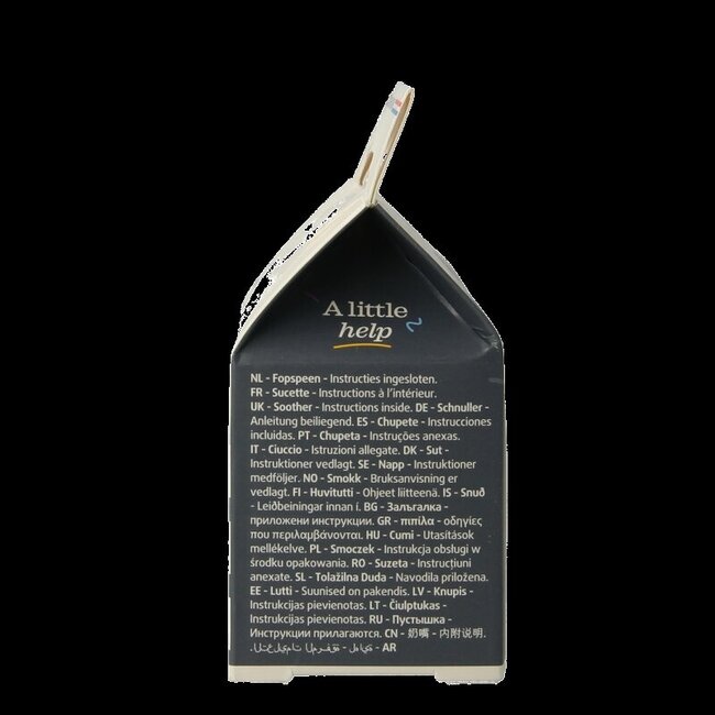 Fopspeen natural 12+ maanden assorti 1 Stuks