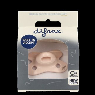 Difrax Sucette natural newborn assortie 1 pièce