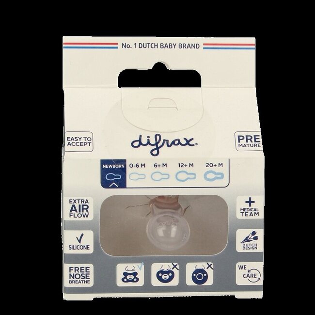 Sucette natural newborn assortie 1 pièce