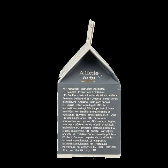 Fopspeen natural newborn assorti 1 Stuks