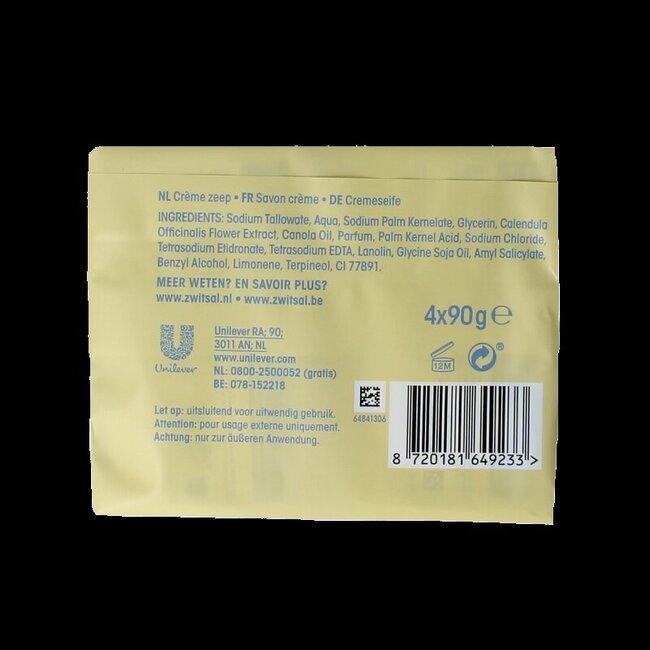 Savon pack de 4, 360 g