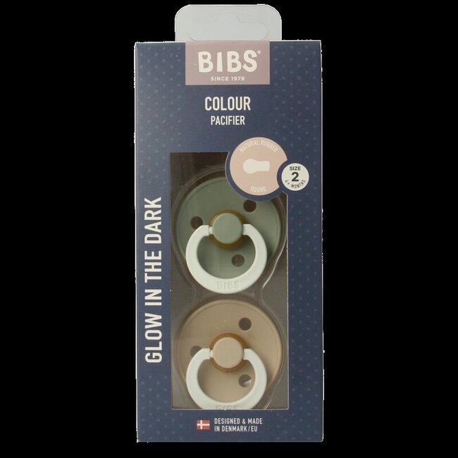 Fopspeen maat 2 sage vanilla night 2 Stuks