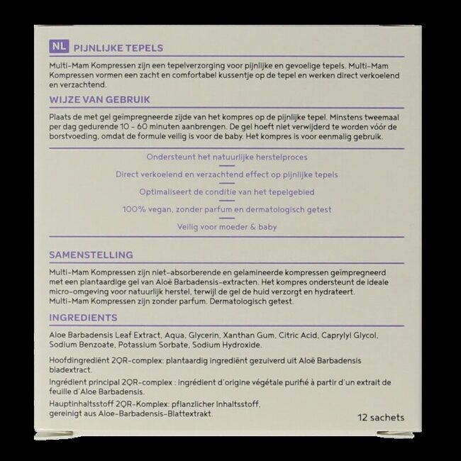 Multi-mam kompressen 12 Stuks