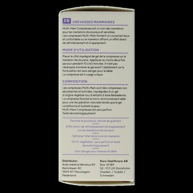 Multi-Mam Compresses 12 pièces
