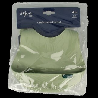 Difrax Bavoir Lovi pistache 1 pièce