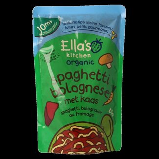 Ella's Kitchen Spaghetti bolognese met kaas 10+ maanden bio 190 Gram
