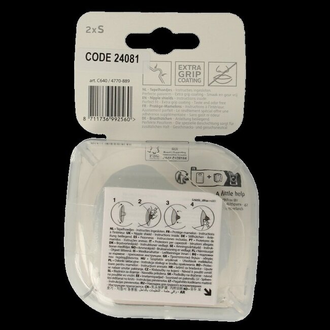 Tepelhoedjes S 2 Stuks