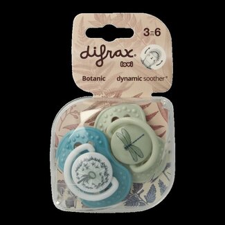 Difrax Lovi fopspeen botanic 3+ maanden 1 Stuks