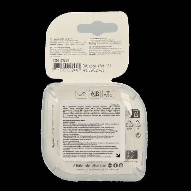 Sucette Lovi Harmony 20+ mois assortie 1 pièce