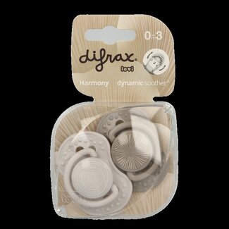 Difrax Sucette Lovi Harmony 0-3 mois assortie 1 pièce
