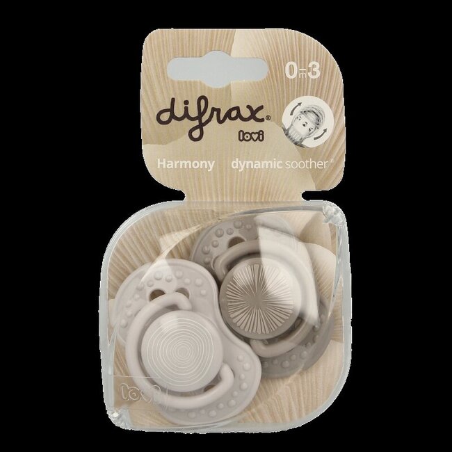 Lovi fopspeen harmony 0-3 maanden assorti 1 Stuks