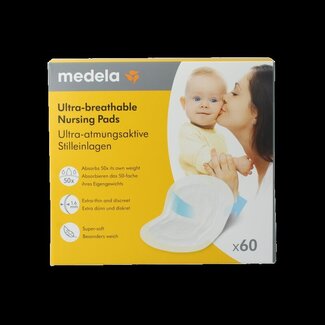Medela Zoogcompressen ultra ademend 60 Stuks