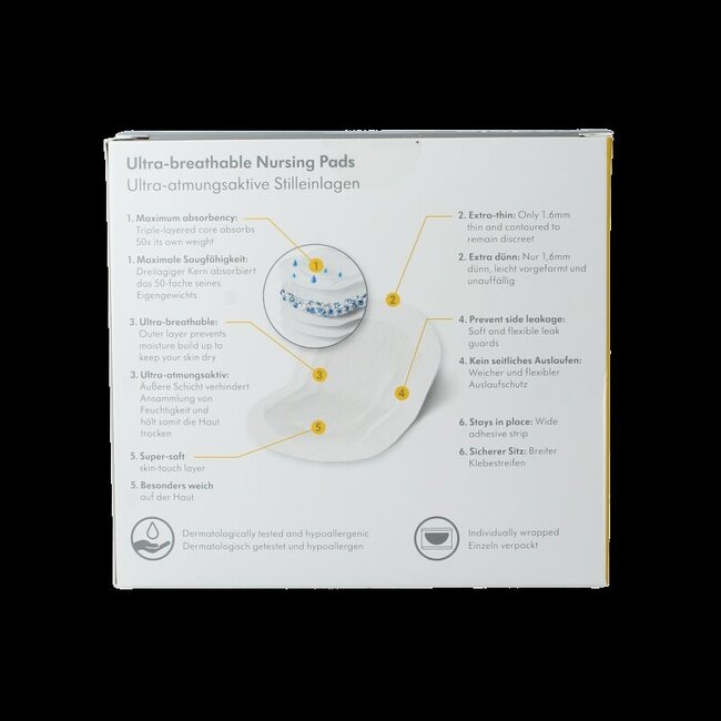 Zoogcompressen ultra ademend 60 Stuks