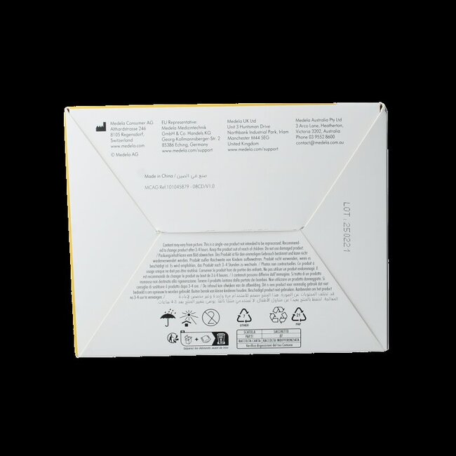 Coussinets d'allaitement ultra-respirants 60 pièces