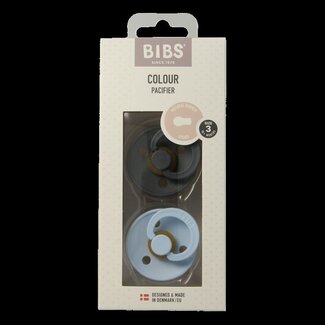 Bibs Fopspeen maat 3 baby blue 2 Stuks