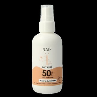 Naif Spray solaire bébé & enfant SPF50 100 ml
