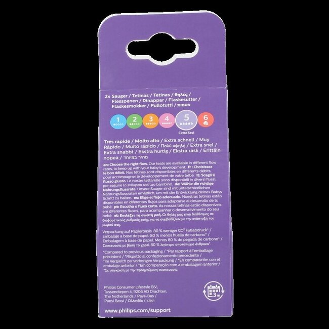 Tétine Natural 6M+ 2 pièces