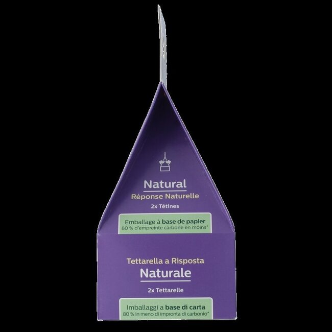 Natural flesspeen 6M+ 2 Stuks