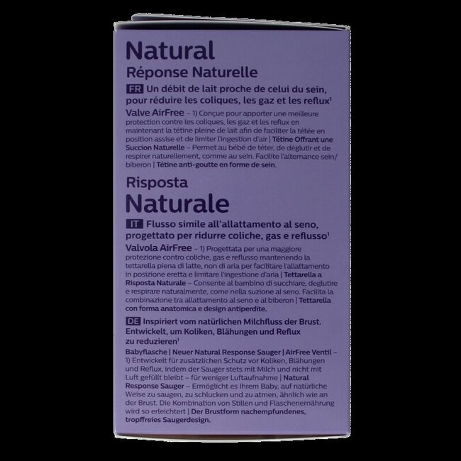 Biberon Natural AirFree 125 ml