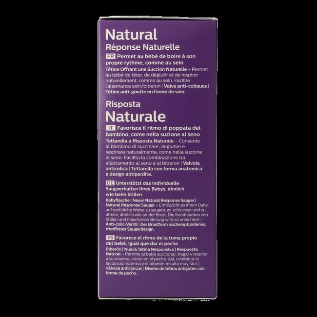 Natural voedingsfles 260 Milliliter