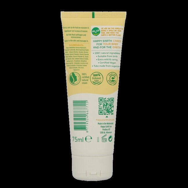 Voedende creme voor baby & kids 75 Milliliter