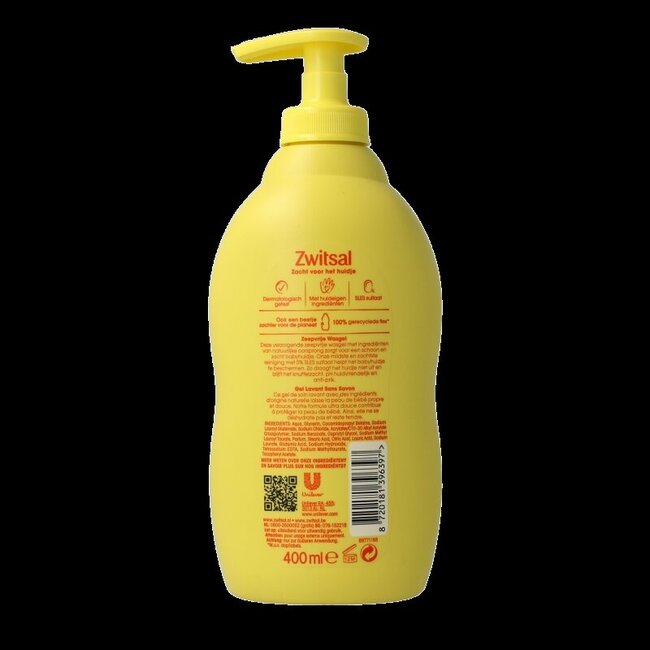 Gel lavant avec pompe 400 ml