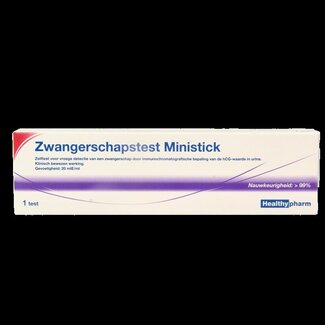 Healthypharm Test de grossesse mini 1 pièce