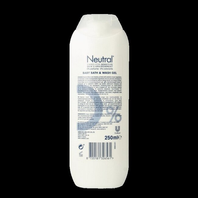 Gel lavant et bain pour bébé 250 ml