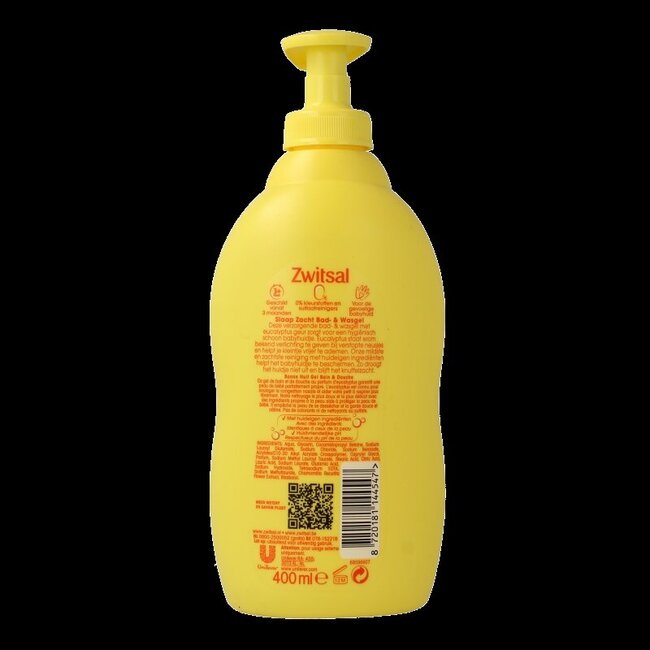 Gel lavant et bain à l'eucalyptus 400 ml