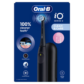 Oral B Brosse à dents électrique noir nuit + étui de voyage 1 pièce