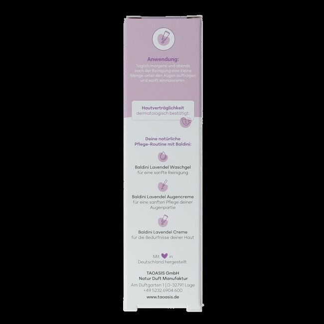Oogcreme lavendel regenererend demeter 15 Milliliter