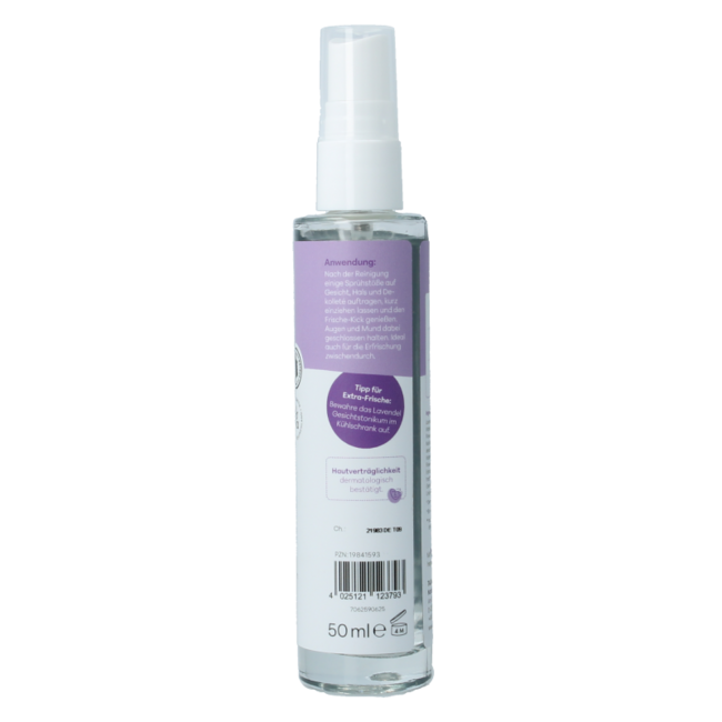 Tonique visage à l'hydrolat de lavande Demeter 50 ml