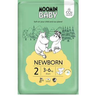 Moomin Baby luiers maat 2 56 Stuks