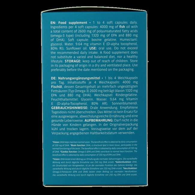 Bioleine omega 3 90 Capsules