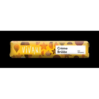 Vivani Chocolate To Go Crème Brûlée Bio 40 g