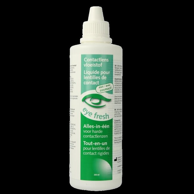 Solution tout-en-un pour lentilles rigides 200 ml