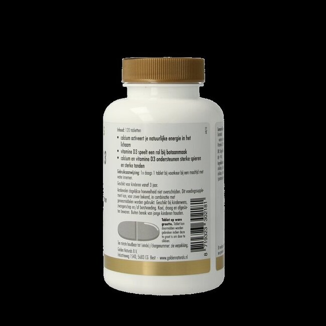 Calcium & vitamine D3 120 Tabletten