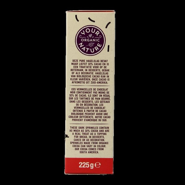 Hagelslag puur bio 225 Gram