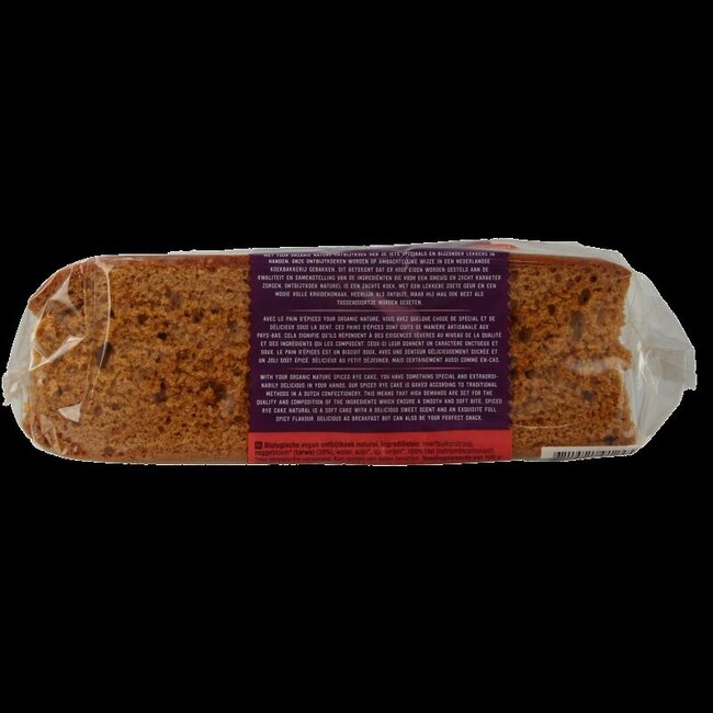 Ontbijtkoek naturel bio 400 Gram