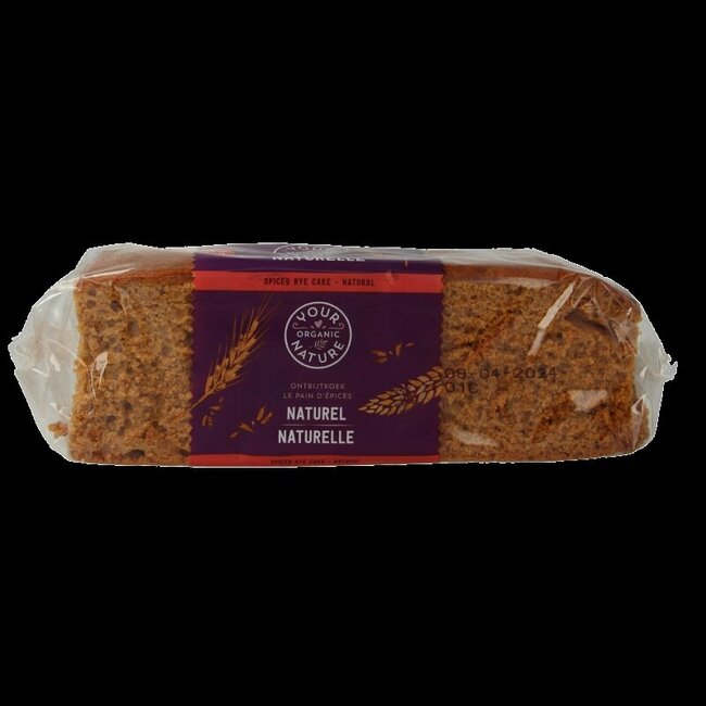 Pain d'épices nature bio 400 grammes