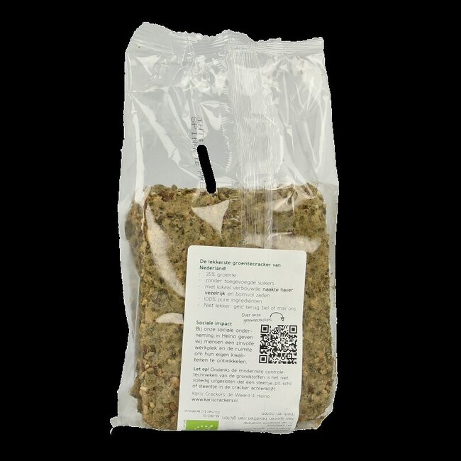 Groentecracker spinazie prei bio 170 Gram