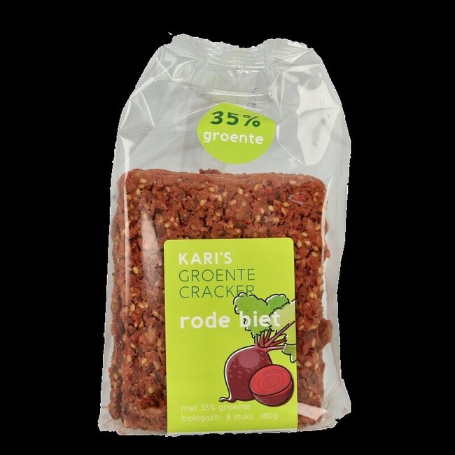 Groentecracker rode biet bio 180 Gram