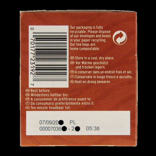 Camomille miel vanille 20 sachets