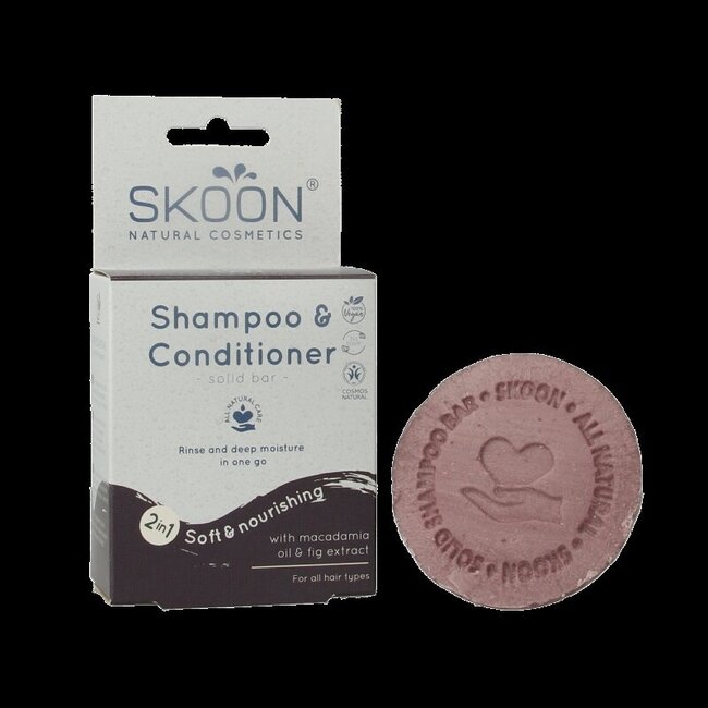 Shampoing et après-shampoing solide 2 en 1 90 g