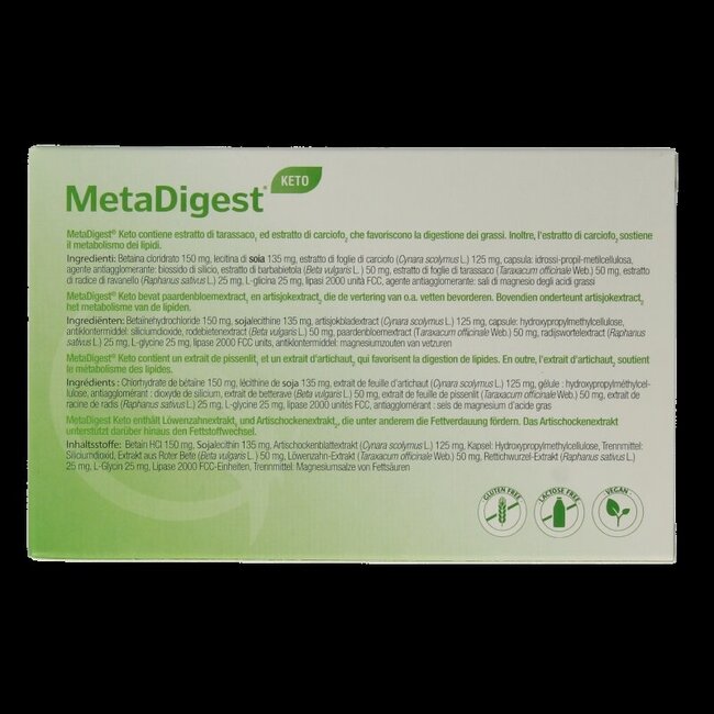 Metadigest keto 30 gélules