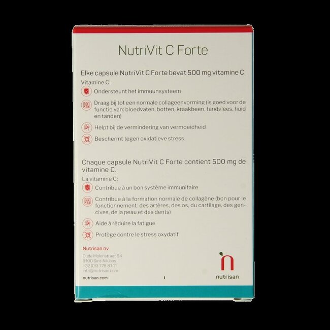 Nutrivit C forte 60 gélules