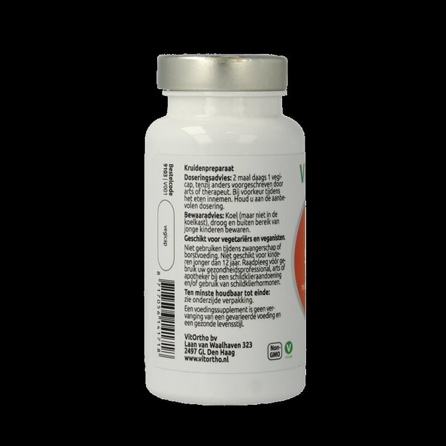 Saffraan relax 60 Vegetarische capsules