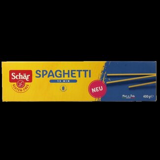 Schar Pâtes spaghetti sans gluten 400 grammes