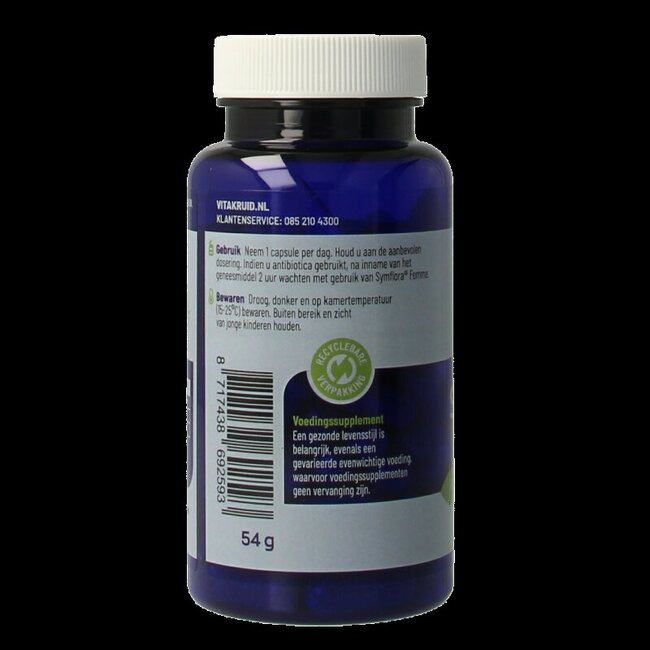 Symflora Femme Probiotiques pour femmes 90 gélules végétales