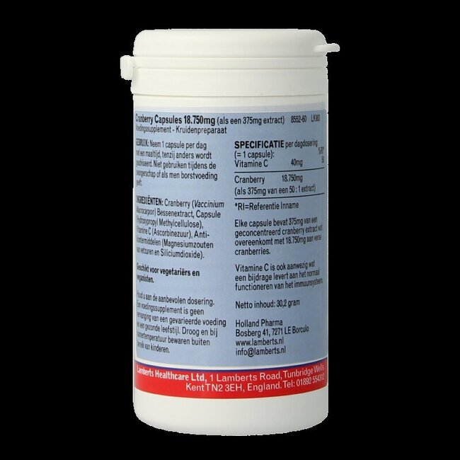 Cranberry 60 Capsules